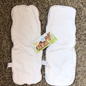 2-pack Thirsties hemp insert for cloth diapers